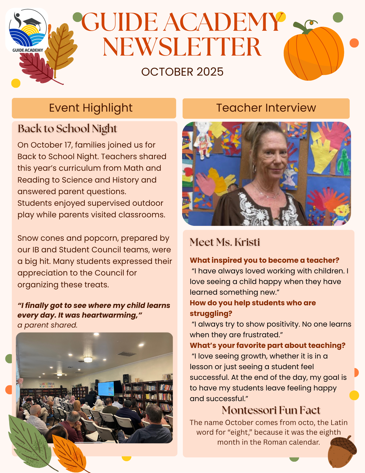october newsletter